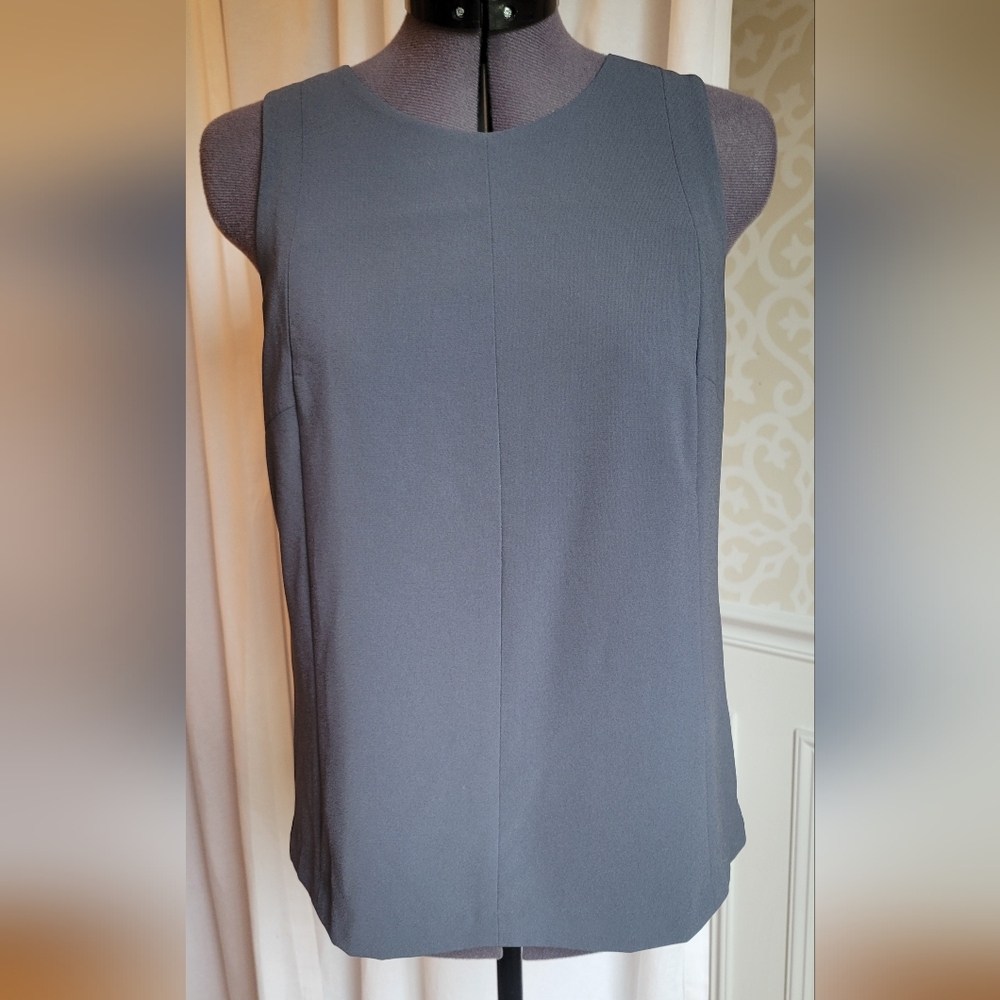 LOFT  XSP NEW Grey Shell Top